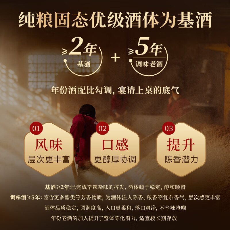 高洲特曲52度浓香白酒纯粮酒口粮高粱酒大曲酒高度泡酒100ml*1瓶