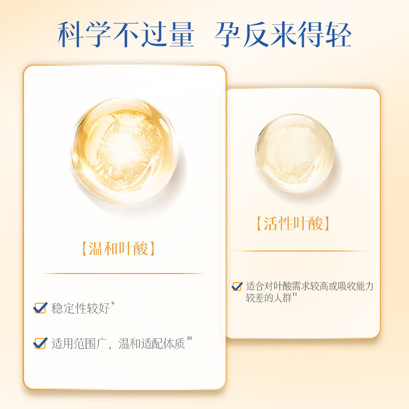 蝶翠诗(DHC)DHC叶酸片30日量 孕妇 男女士通用活性叶酸 备孕专用 原装进口 3袋周期装- 30粒*3袋
