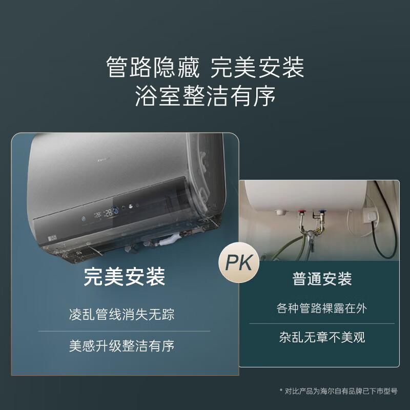 卡萨帝(Casarte)60升【星悦CJ7PRO】热水器电热水器 国家补贴以旧换新 富锶真双胆隐藏安装 CEC6003HD-CJ7PROAEKU1