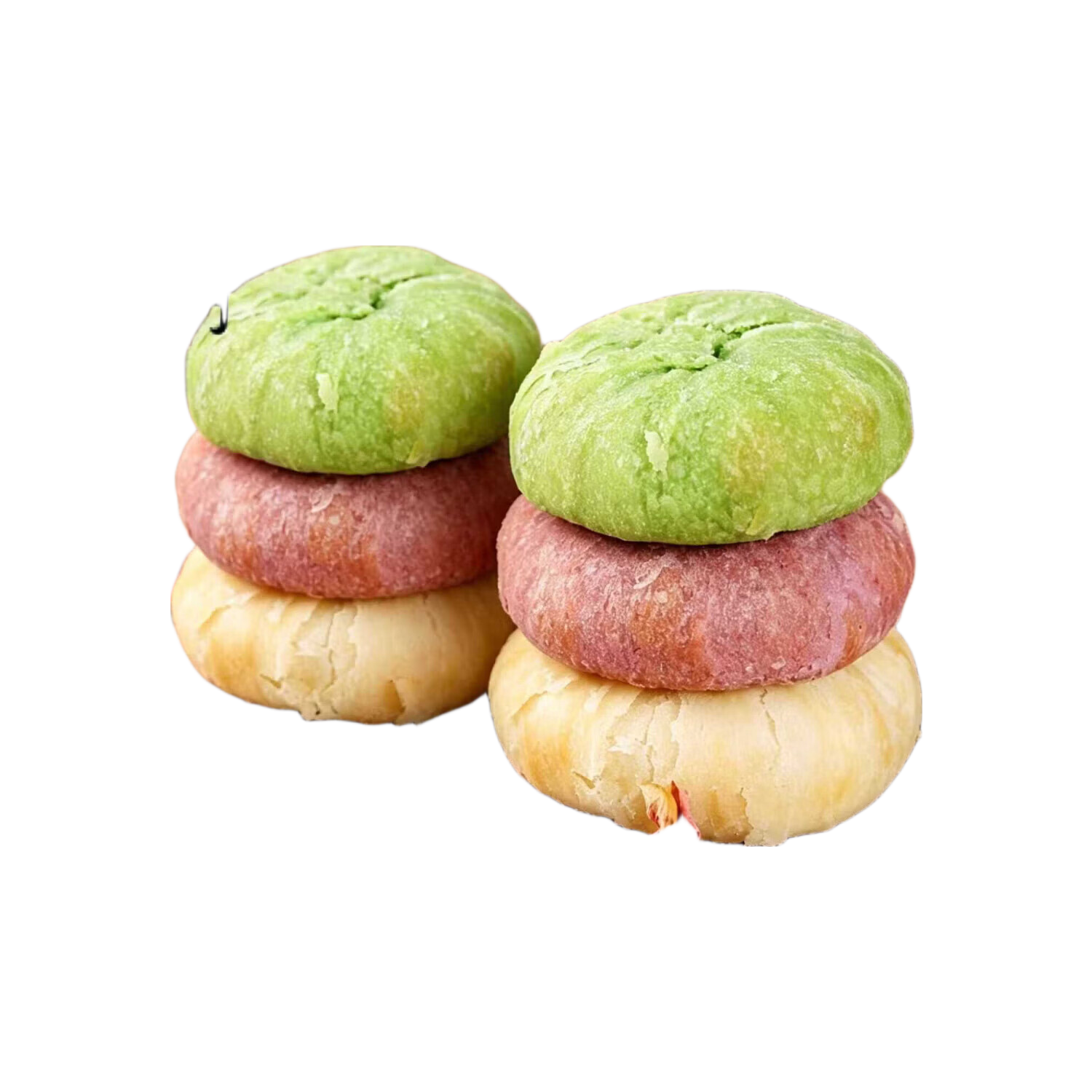 【活动专享】鲜花玫瑰饼云南特产传统现烤酥皮糕点小吃多味解馋 鲜花饼【玫瑰+抹茶+紫薯】混合装 3包69g【拍3单发15包】