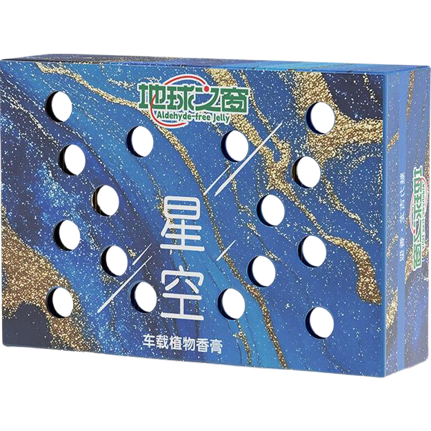 星空香薰车载膏体香膏便创意车载固体香水车内去异味除臭 栀子 150G