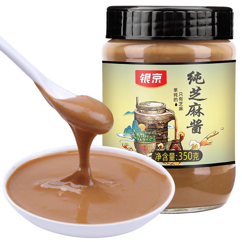 银京调味纯芝麻酱350g价格走势及口感评测|调味品历史价格查询网站