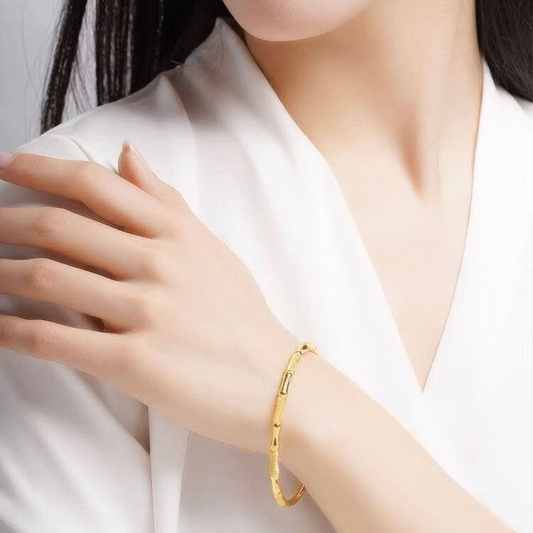 【节节高升】新款中国风竹节手镯女款推拉可调节时尚百塔手镯WH 节节高升手镯+礼盒