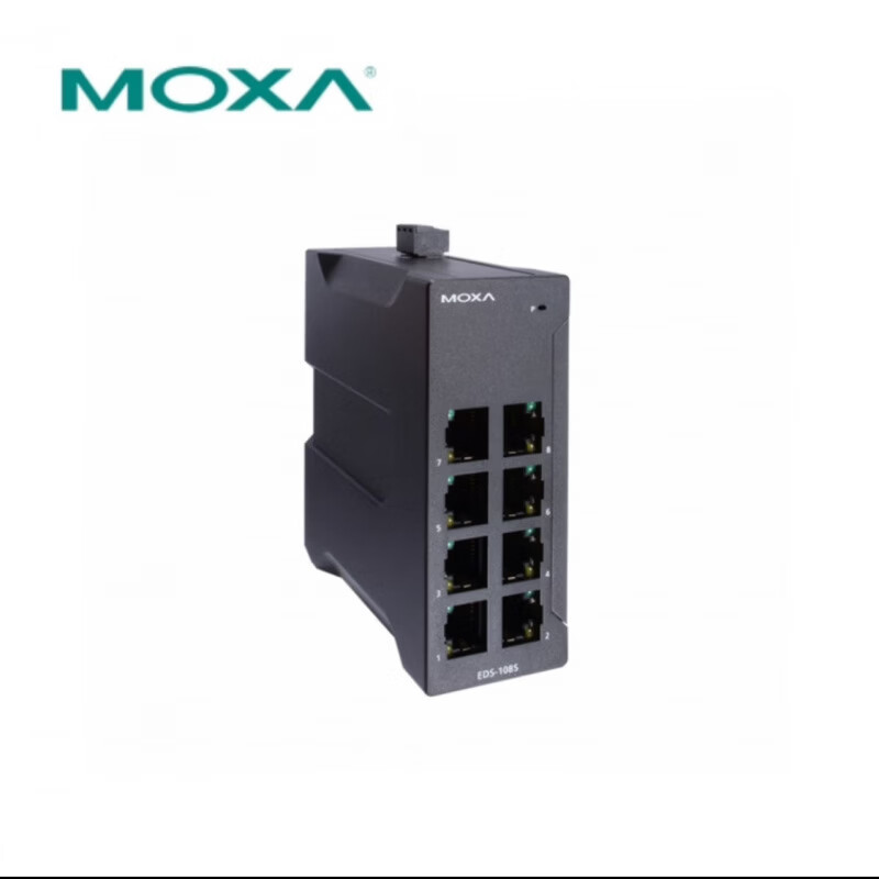 MOXA交换机 EDS-108S 8口 现货