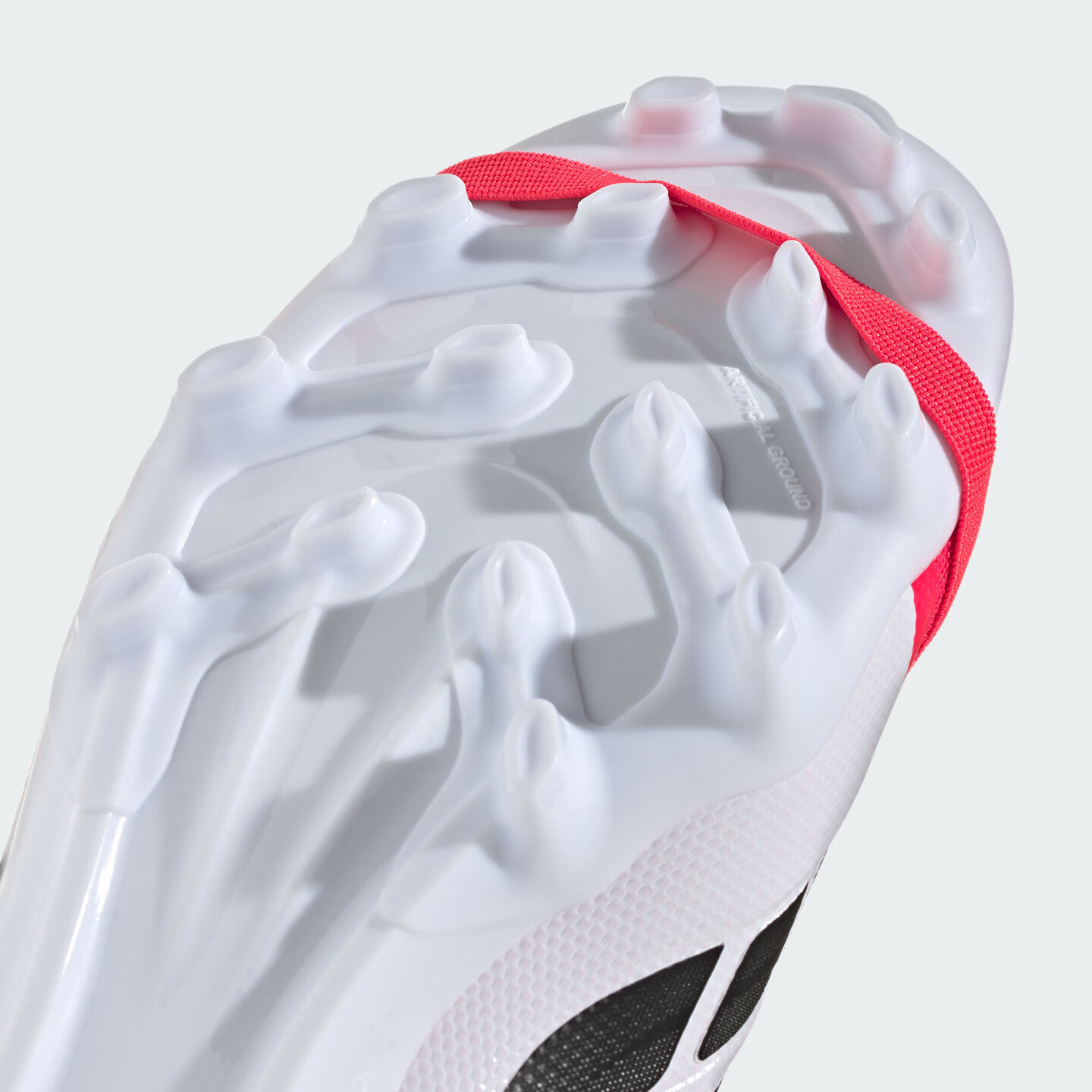 adidas PREDATOR LEAGUE FT人草2G/3G AG定制足球鞋男女阿迪达斯   亮红/黑色/白色   42.5