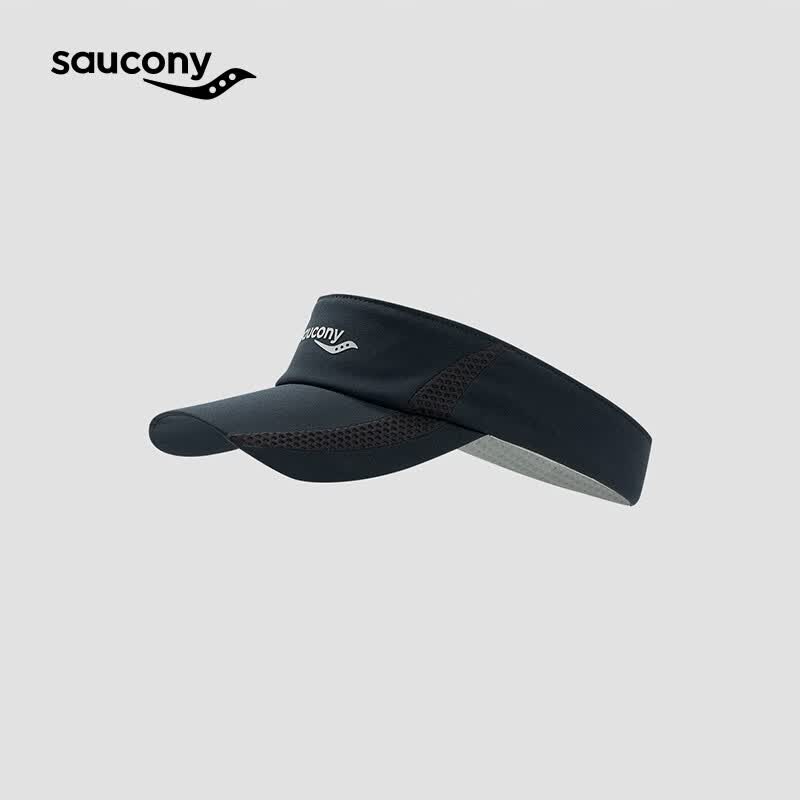 SAUCONY索康尼新品中性2026夏跑步训练系列运动帽 正黑色 均码