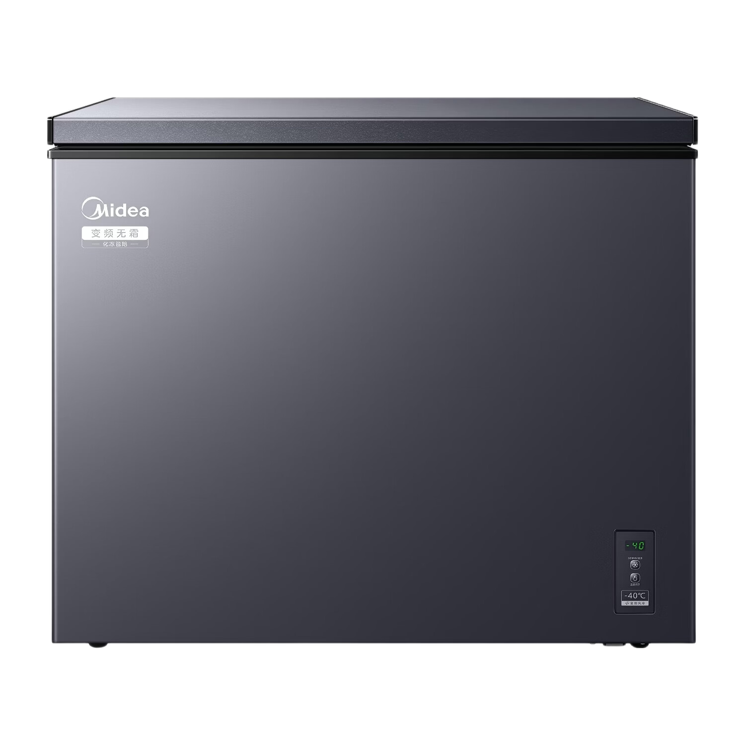 美的（Midea）无霜王181/231L单温家用冰柜风冷无霜-40度超低温冷柜冷藏冷冻一级能效冰箱 风冷无霜王 231L WKEMS 云釉灰