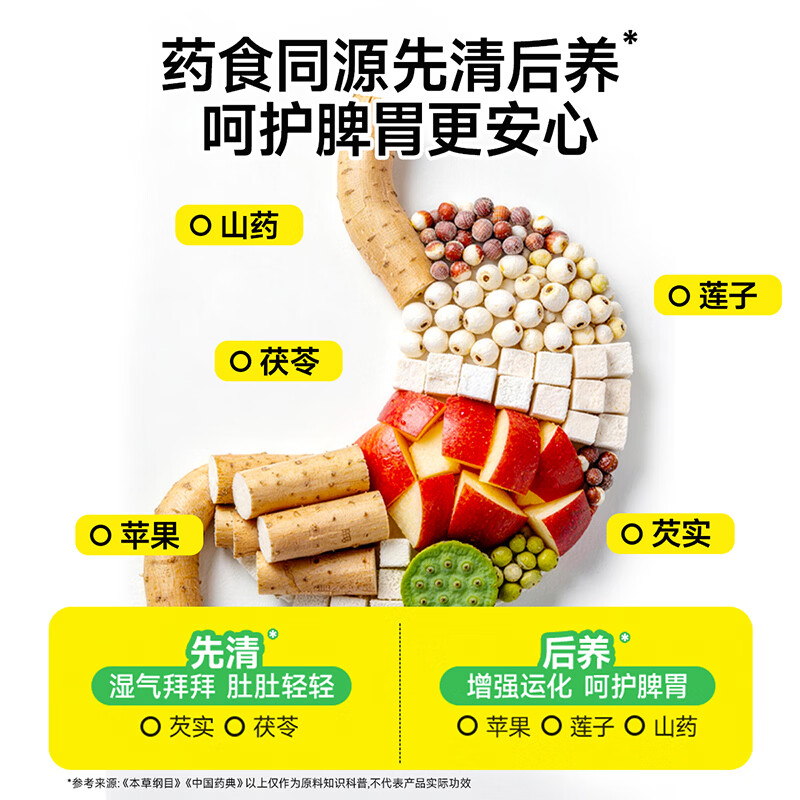 窝小芽苹果山药四神养养膏宝宝饮品0添加蔗糖享婴儿宝宝食谱 【40支】苹果山药四神养养膏 160g*2盒