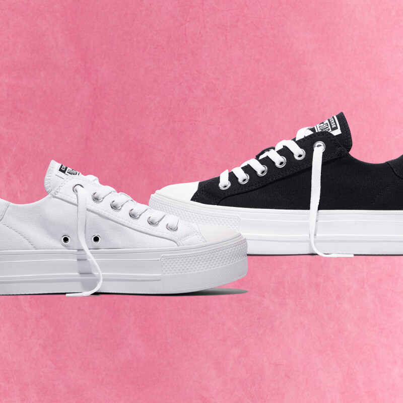 匡威(Converse)Day One Platform秋季新品棉花糖厚底运动鞋A25050C 黑 35