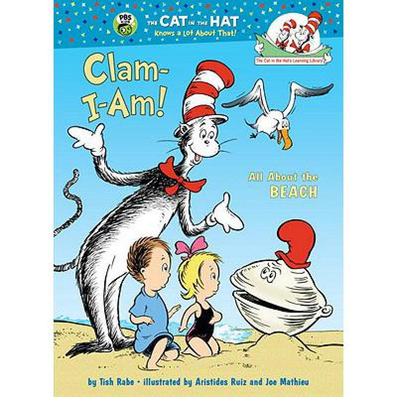 clam-i-am!: all about the beach 英文原版 苏斯博士 dr.