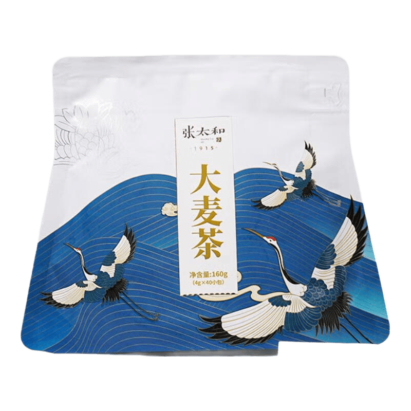 张太和 大麦茶160g/袋  炒麦芽原味烘焙型养生茶 大麦茶160g/袋