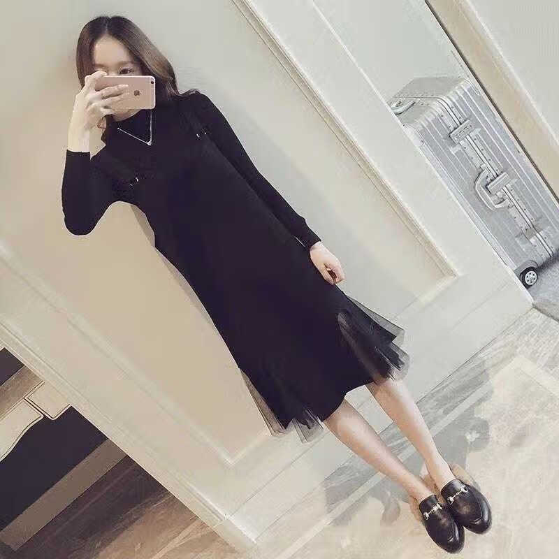 矮胖个子女装搭配春装微胖女生穿搭小个子显瘦150胖人套装女秋 黑色