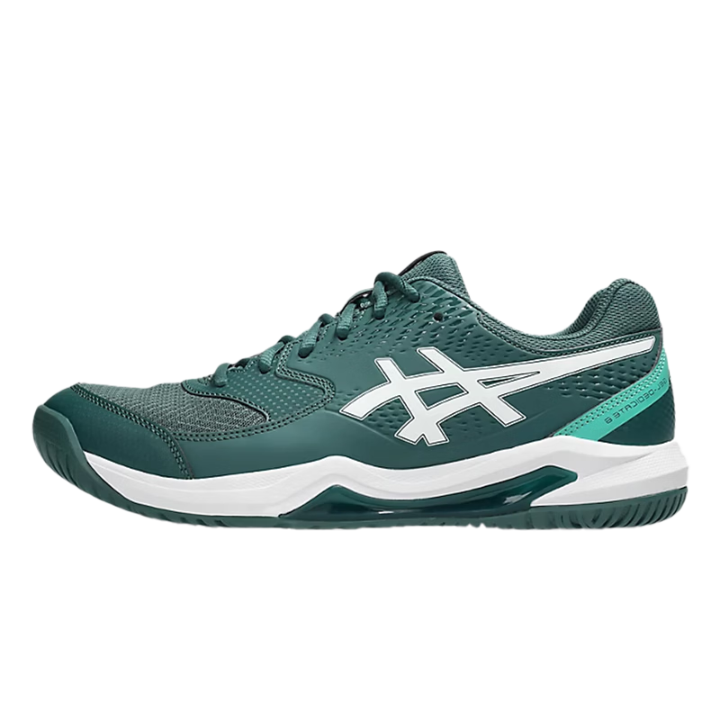 亚瑟士（asics）网球鞋GEL-DEDICATE 8耐磨防滑男女款运动鞋1041A408-300绿色41.5