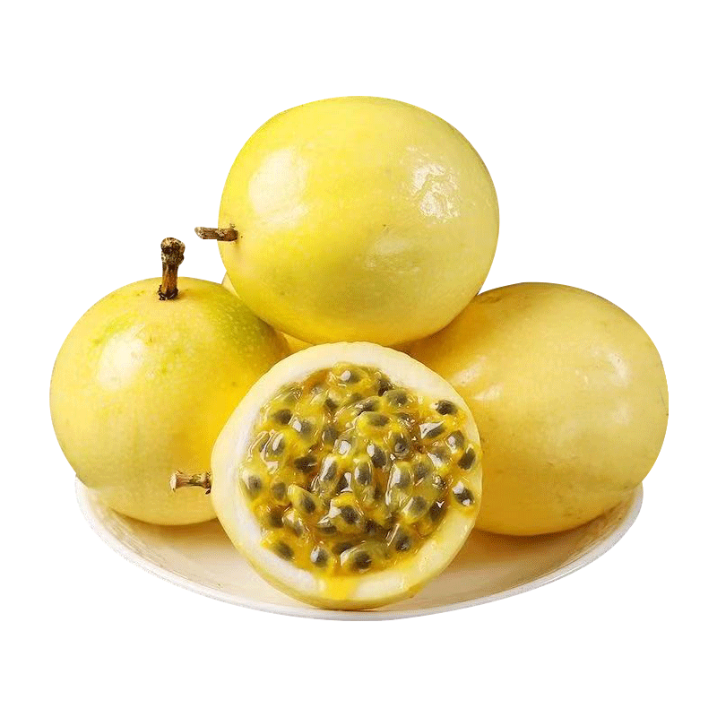 京地达广西钦蜜9号黄金百香果净重2.8斤单果60g+京东自营源头直发包邮