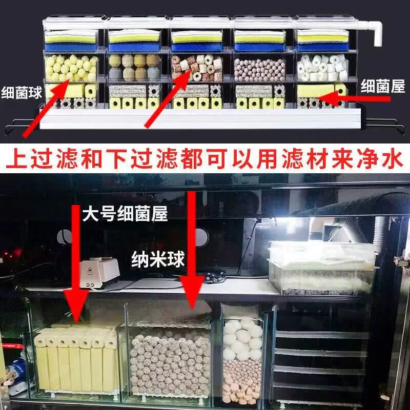 靠森(Kaooseen)鱼池过滤材料鱼缸珊瑚骨火山石陶瓷环细菌屋活性炭生化纳米球滤材 珊瑚骨 50斤 【配10个网袋】