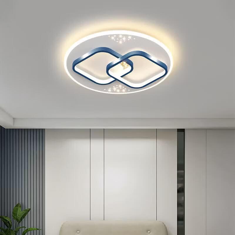 欧普照明灯具组合全屋套餐客厅灯现代简约主灯大灯卧室三室两厅智能吸顶灯 【包安装】套餐9两室一厅 护眼全光谱 三色变光