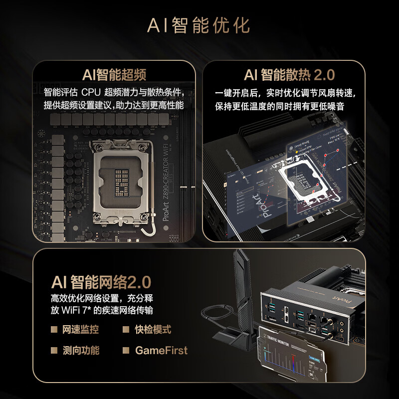 华硕 ProArt Z890-CREATOR WIFI 创艺国度 图 3
