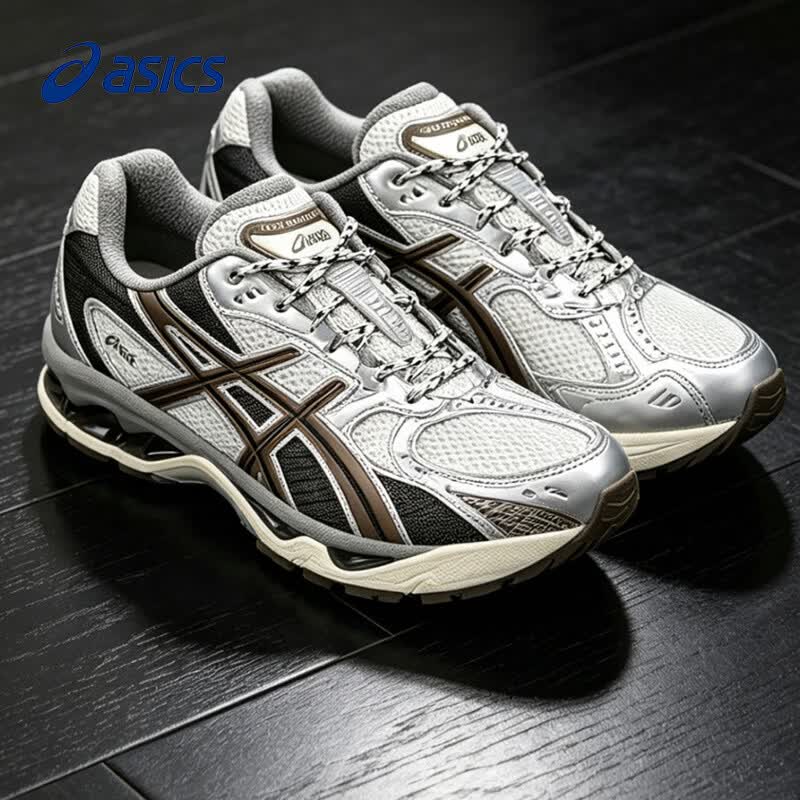 亚瑟士（asics）GEL-Nimbus 10.1男鞋女鞋百搭减震防滑透气夏季复古运动跑步鞋 1203A543-107 37