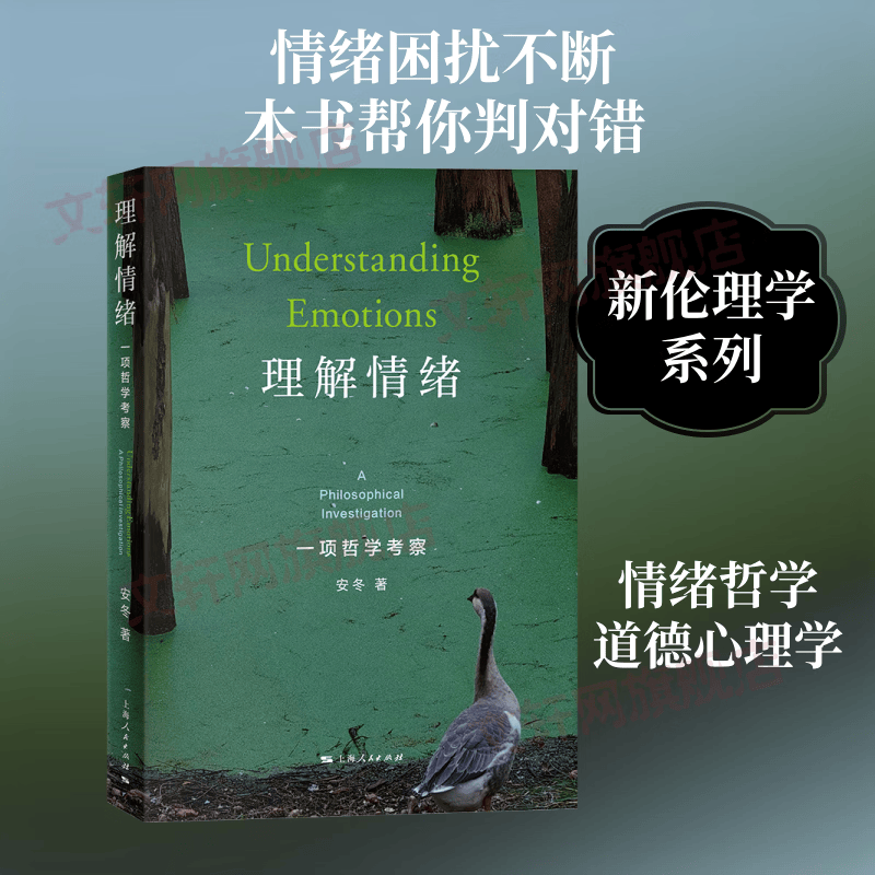 理解情绪一项哲学考察 安冬 著 上海人民出版社 书籍 图书