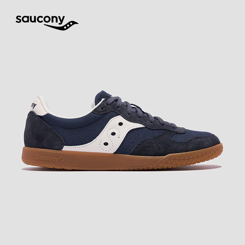 SAUCONY索康尼BULLET CT26新品男女透气复古德训鞋休闲鞋 兰白42
