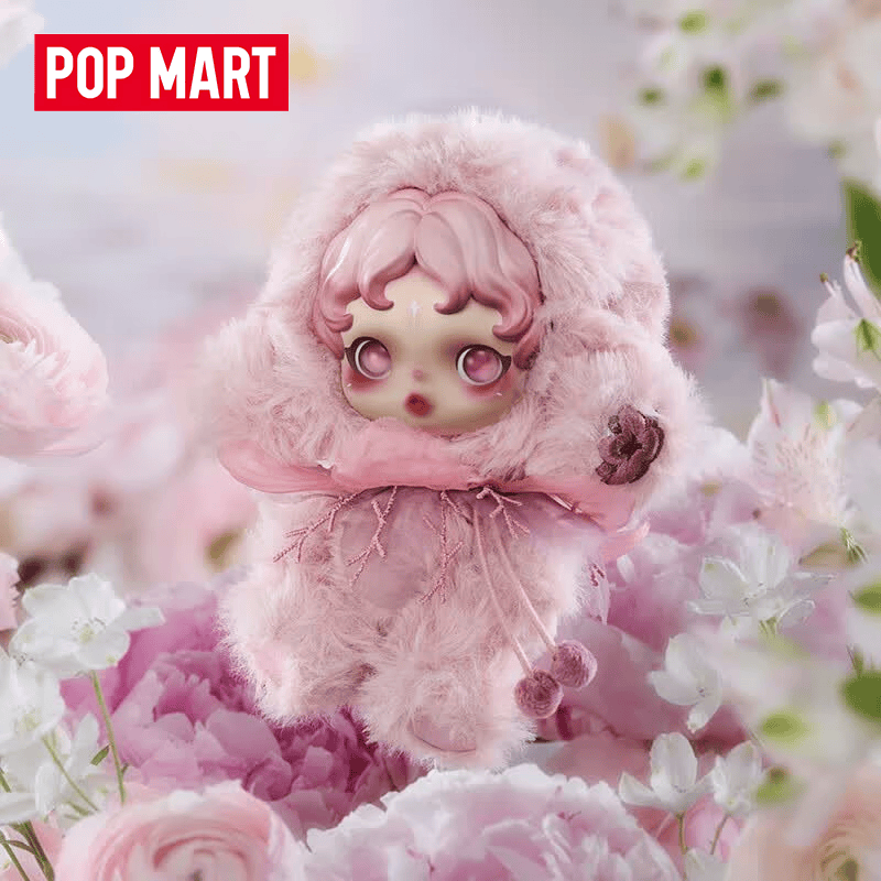 POP MART泡泡玛特 θSKULLPANDA光织园系列毛绒公仔挂件盲盒礼物 随机1个 不支持7天无理由退换货
