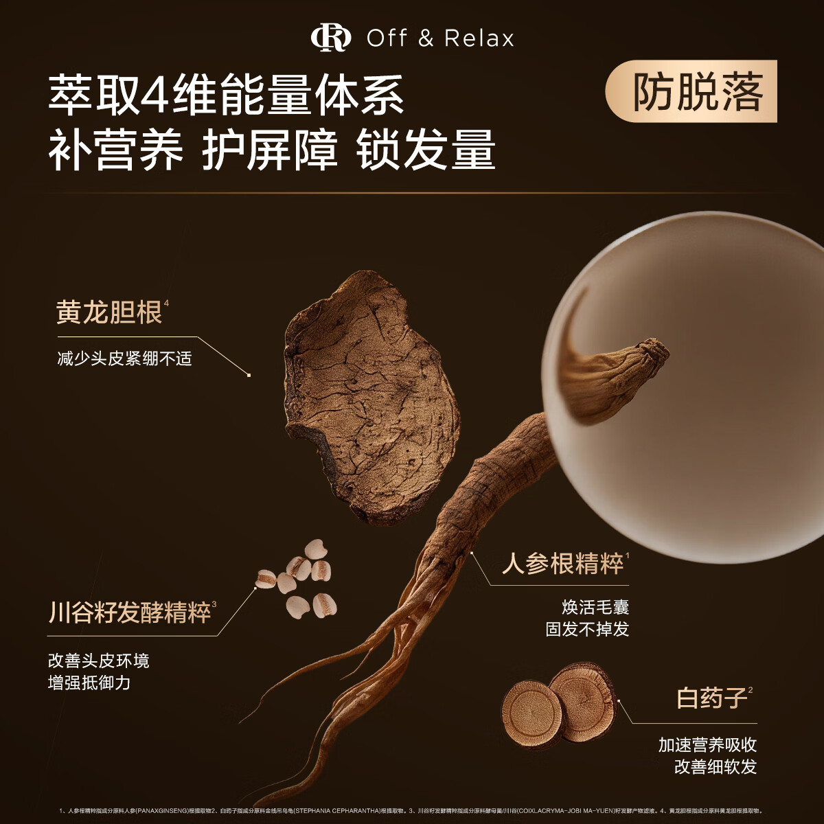 OFF&RELAX防脱育发超活喷雾100ml or头皮精华固发密发防掉发赋活毛囊 【防脱育发】超活喷雾100ml