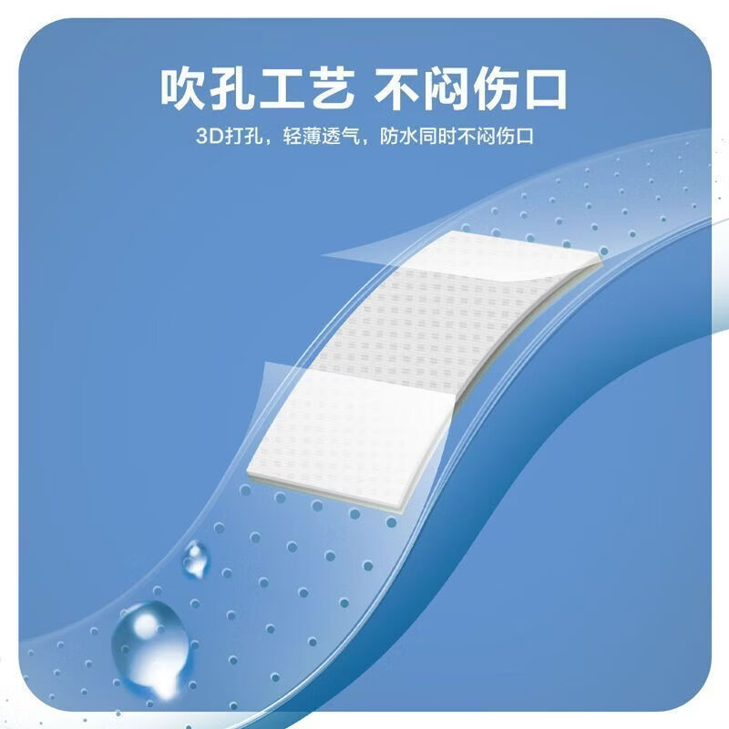 恒迪防水隐形创口贴正品超薄透气创可贴医用止血贴伤口防护家用 20片/盒