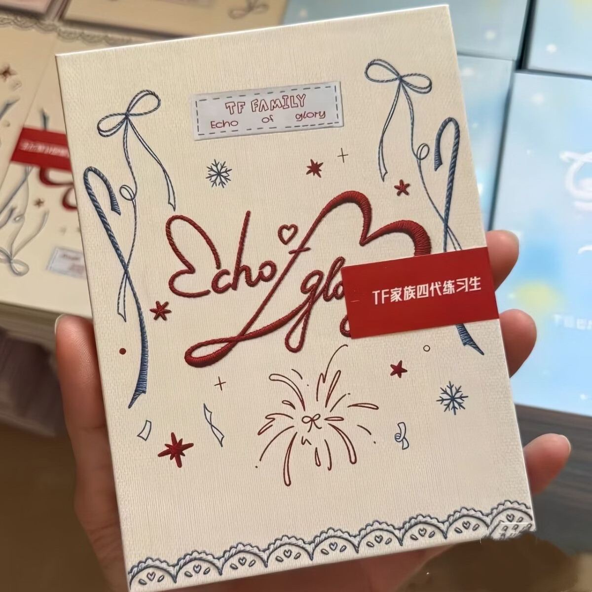 时代峰峻周边TF家族时代少年团四代跨代荣耀新音卡包峰峻团款重码 四代荣耀新音重码卡包 两包