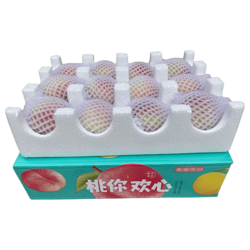 秦品堂陕西秦岭高山水蜜桃 突围品种 脆软两吃核小肉厚新鲜采摘产地直发 秦岭水蜜桃4.5-5斤（9-12枚）