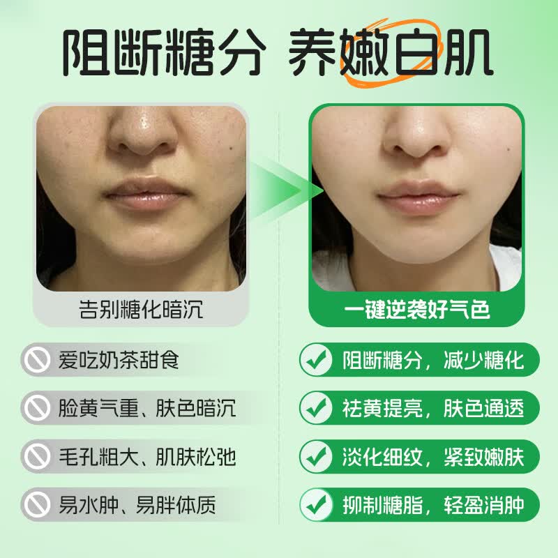 ISDG进口甜蜜习惯Diet抗糖丸60粒/袋 加快糖分代谢祛黄提亮养颜小丸子 抗糖丸60粒*1袋+夜间酵素 120粒*1袋 【强组】