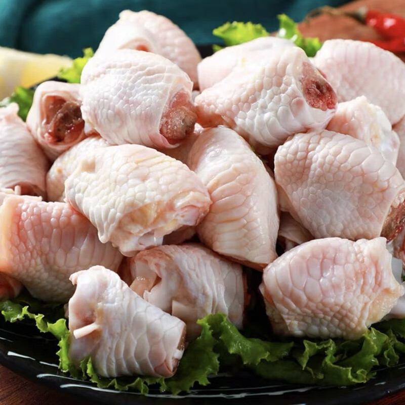 伯贤 生鲜鸡肘鸡拐骨 生鲜鸡爪骨凤爪骨4斤装