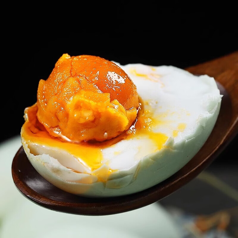 鄱湖鸭舍咸鸭蛋红心流油蛋黄熟盐蛋鄱阳湖特产非高邮海鸭蛋中秋节礼盒送礼 16枚*加大60-70克【特惠-独立真空包装】