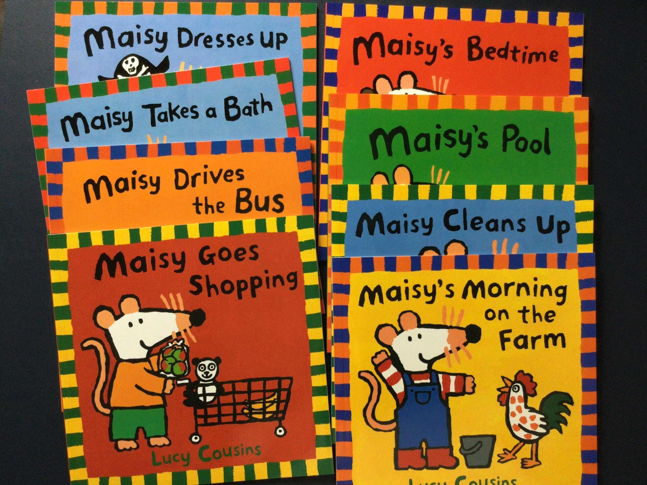 现货【外图英文绘本】小鼠波波8册合集 maisy 8 books pack