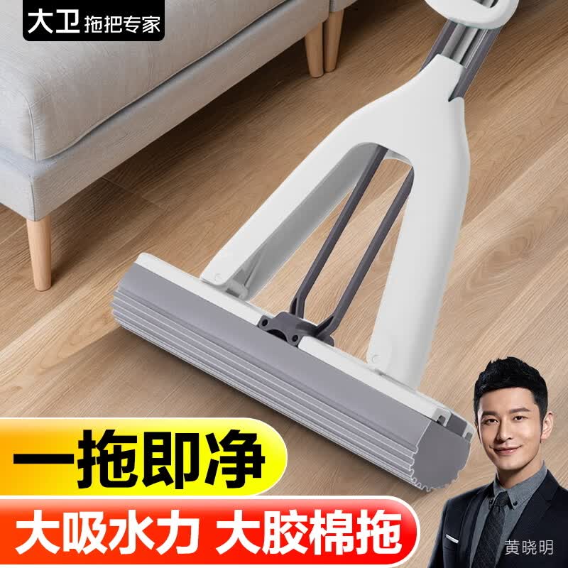大卫胶棉拖把共2个拖头 39.9元 - 86线报