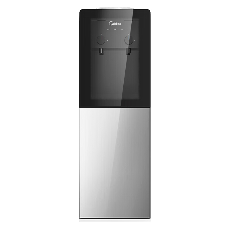 美的（Midea）饮水机家用桶装水办公室温热两用双门防尘大储物柜饮水器YR1002S-X 制热型