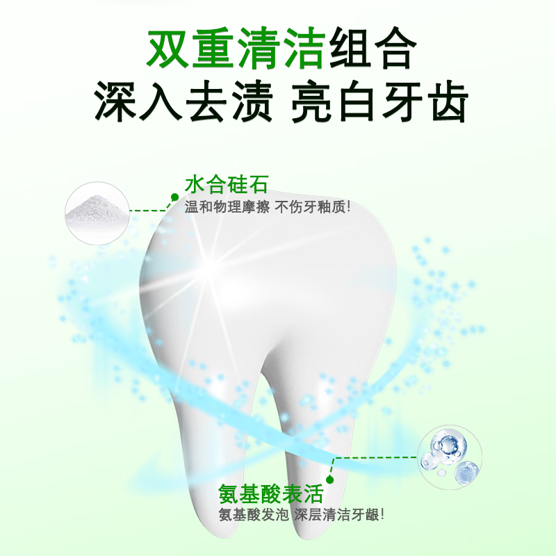 植小得青少年强釉牙膏12岁以上初高中生专用含氟防蛀去黄美白清新去口臭 手打柠檬120g 体验装一支