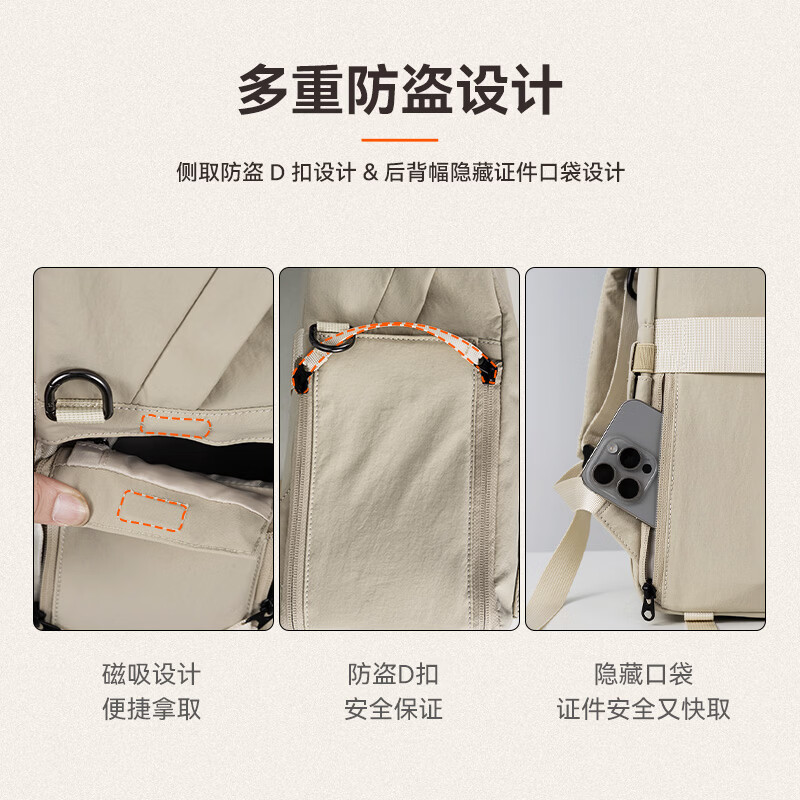 TARION图玲珑相机摄影氧气包摄影相机包双肩背包佳能微单反旅行通勤休闲相机收纳摄影包 LT15 【一机两镜-15L】夕雾蓝
