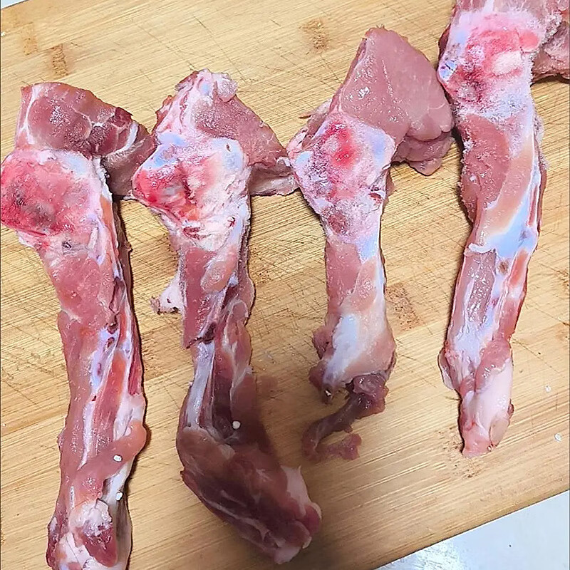 果亦橙新鲜猪尾骨多肉猪尾巴骨猪骨头尾叉骨猪排骨冷冻 精选5斤猪尾骨