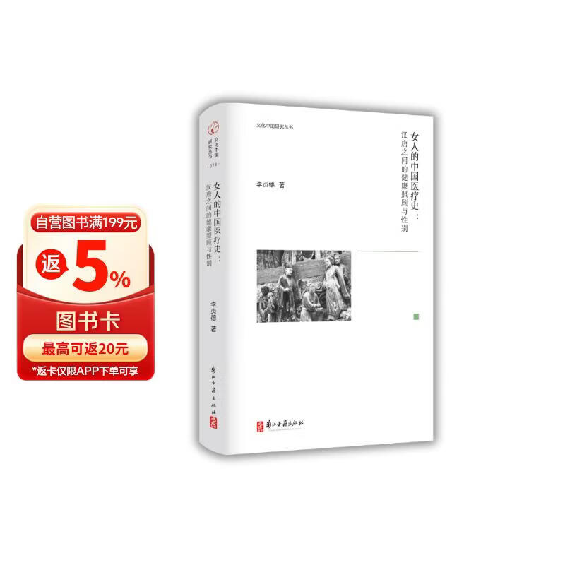 女人的中国医疗史：汉唐之间的健康照顾与性别（文化中国研究丛书、中国医疗史、女性生育史）
