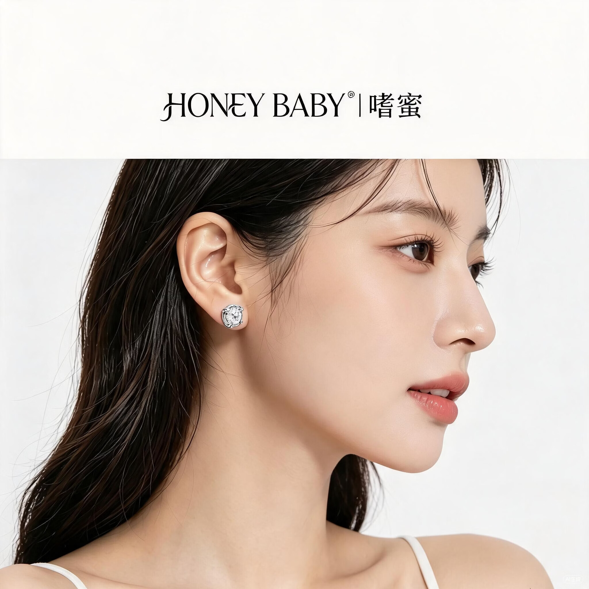 嗜蜜S925纯银镀金耳饰耳钉轻奢小众高级送女朋友老婆生日 S925纯银18k金(粗1mm长11mm)单只 1