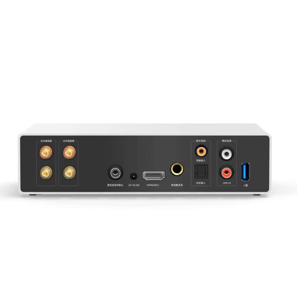 YY SOUND 【杜比解码功放】HD2000-A9AMP专业功放HiFi音频放大器一体机无界HD3000AMP音响系统DTS解码功放 HD2000-A9【银河浮砂】