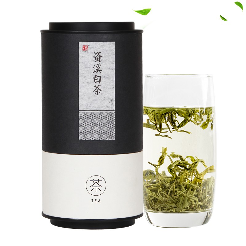 一亩茶园 心境有机白茶50g罐装 资溪有机白茶茶叶 绿茶茶叶 有机白茶