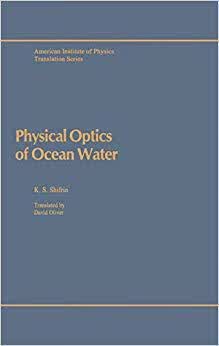 预订 Physical Optics of Ocean Water