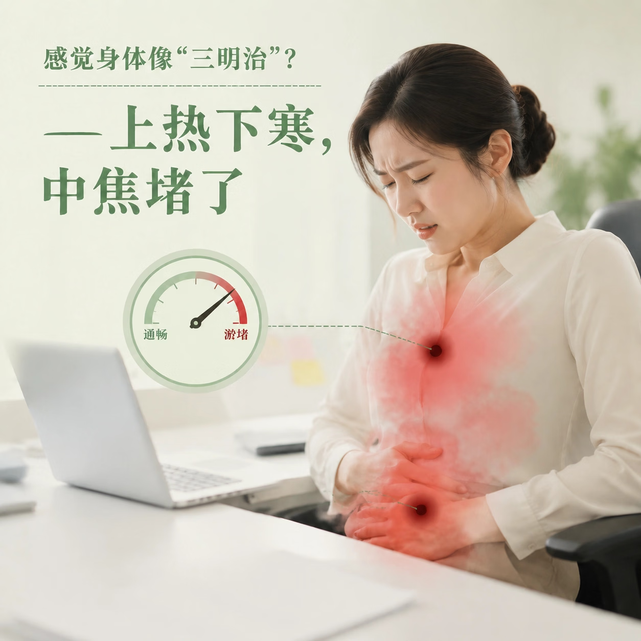 艾思辰通三焦贴上热中堵下寒肉桂足贴脾胃虚寒肚脐贴排湿驱寒穴位贴 三焦艾灸贴3盒【95%买家推荐】