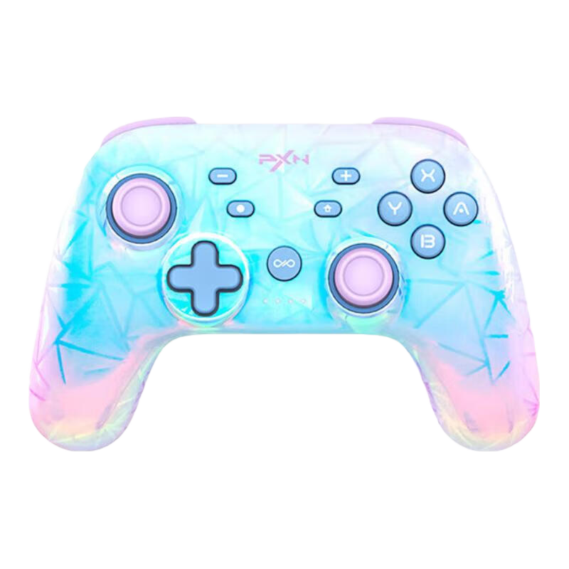 PXN莱仕达P50s HD震动蓝牙无线游戏手柄switch pro霍尔ns任天堂pc电脑 游戏电玩  DW12C 星黛粉