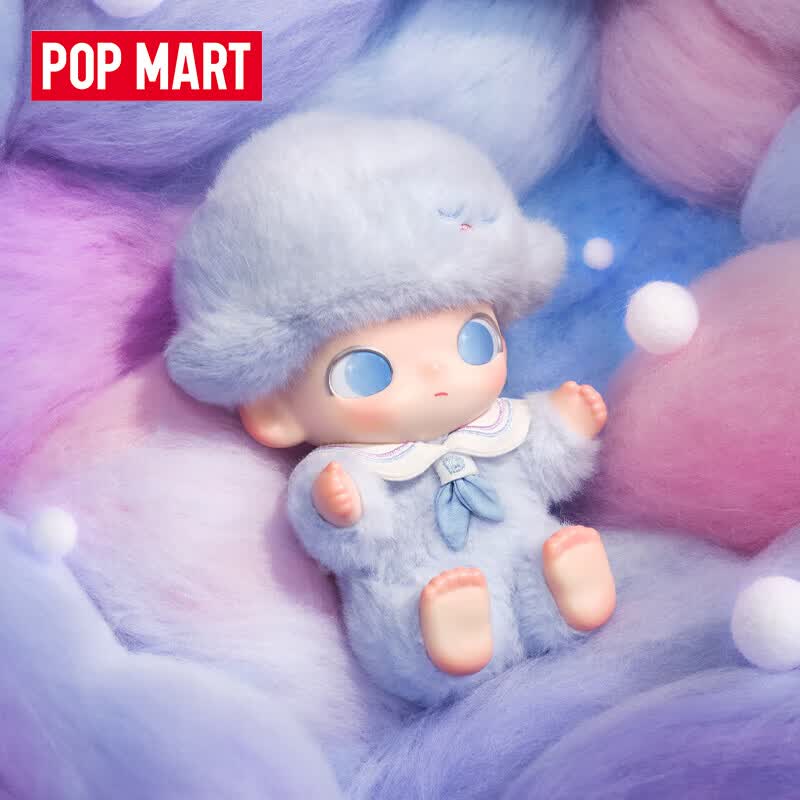 POP MART泡泡玛特 DIMOO新生日记系列-搪胶毛绒挂件盲盒潮玩礼物 整盒6个 不支持七天无理由退换