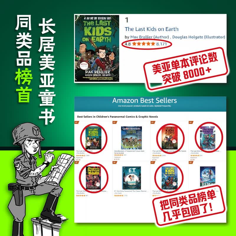 地球上最后的孩子【赠书】 中文版 全4册 7-12岁  官旗现货正版   在畏惧中前行，在绝望中成长  美亚少儿文学霸榜10年