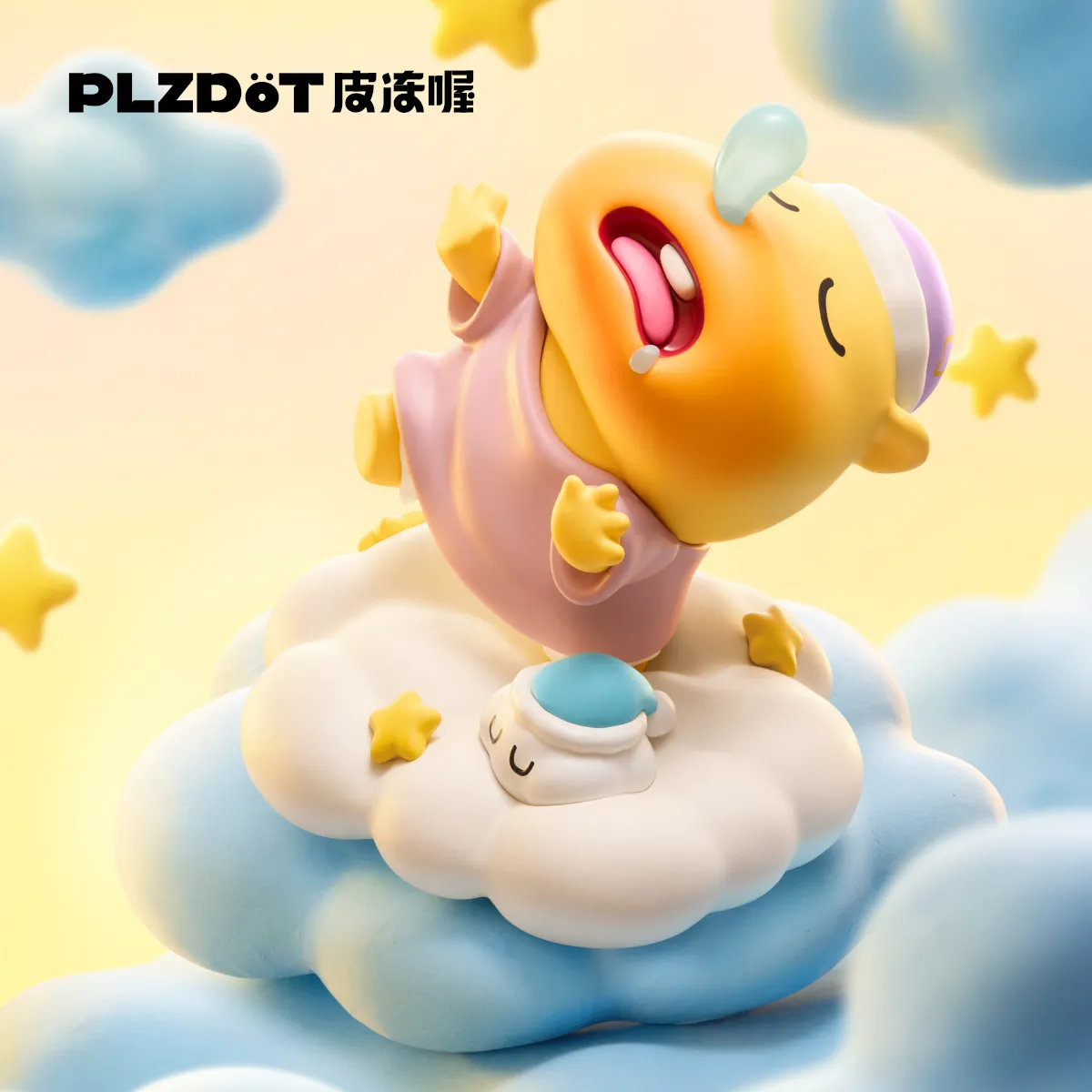 KKV正品小水豚噜噜生活糖豆罐系列盲盒周边卡通玩具手办公仔摆件礼物 随机发1个（如需端盒数量拍6个） 拆封后不支持无理由退货退款