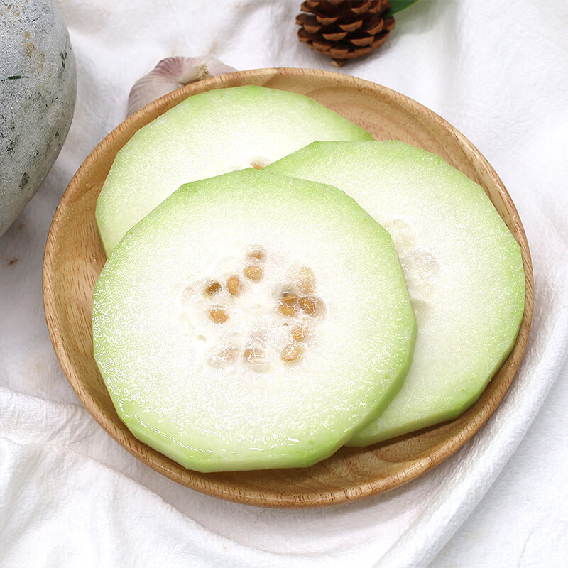 宝菜水果冬瓜 挂霜青皮迷你冬瓜清甜可口现摘新鲜蔬菜 净重 4.5斤 (单果重500-1000g) 约2-3个