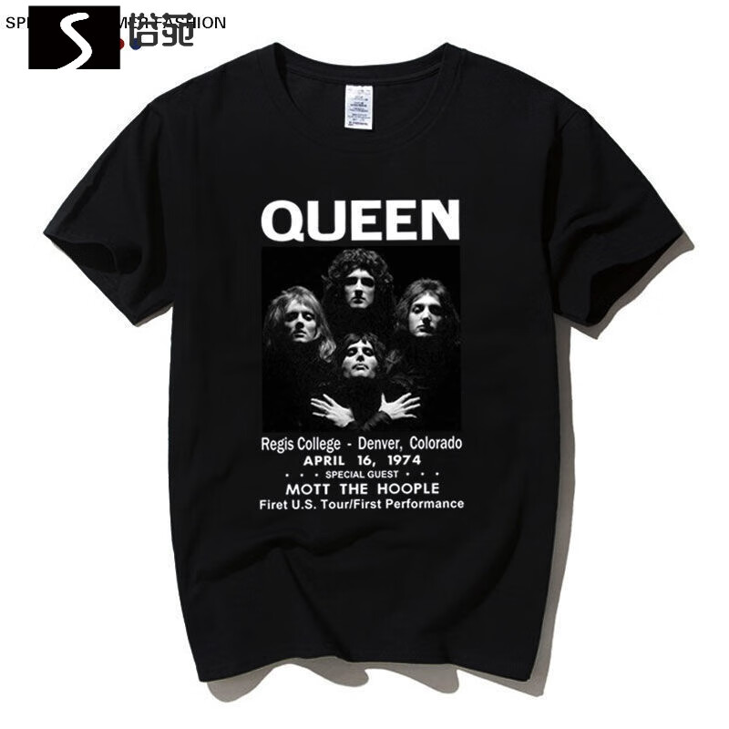 richbrian头像,richbrian头像 沙雕 richbrian印花短袖t恤韩版街头男女情侣4 13 queen皇后乐队四人头像
